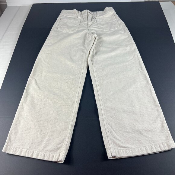 American Eagle Corduroy Pants Womens 29x27* Low Rise Baggy Wide Leg White Tag 0S - Picture 1 of 16
